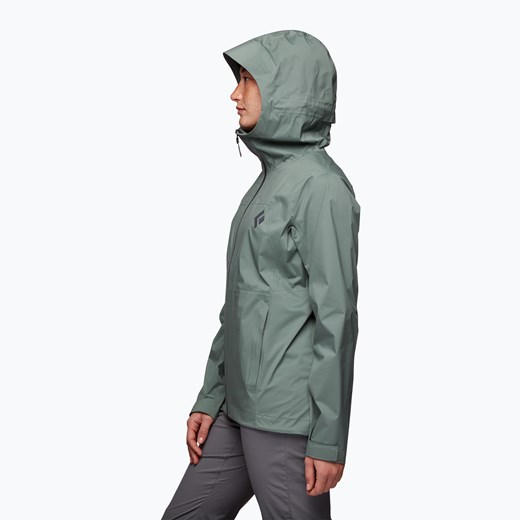 Kurtka przeciwdeszczowa damska Black Diamond Stormline Stretch Rain zielona Black Diamond XL promocja sportano.pl