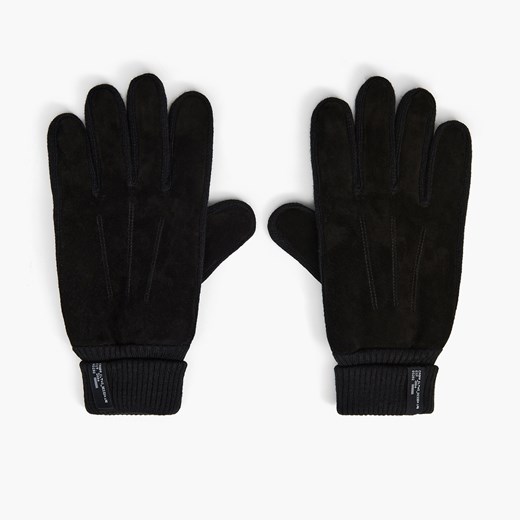 Cropp - Czarne rękawiczki - Czarny Cropp S/M promocyjna cena Cropp