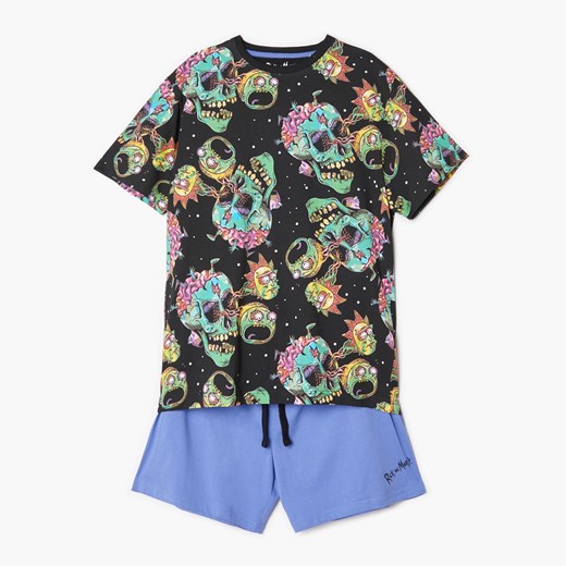 Cropp - Piżama Rick and Morty - Fioletowy Cropp S okazyjna cena Cropp
