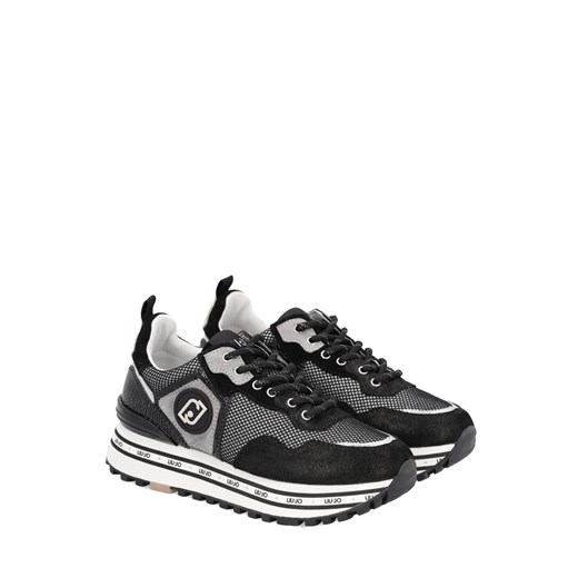 Sneakersy w kolorze czarno-szaro-białym ze wzorem Liu Jo 41 okazja Limango Polska