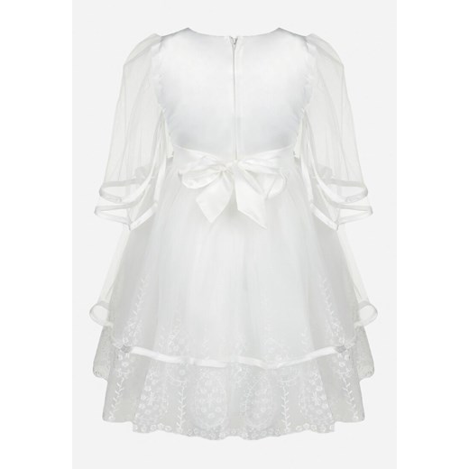 Sukienka dziewczęca Born2be biała