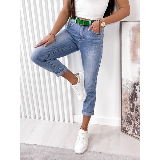 spodnie sara jeansowe xs/34 ze sklepu UBRA w kategorii Jeansy damskie - zdjęcie 149518495