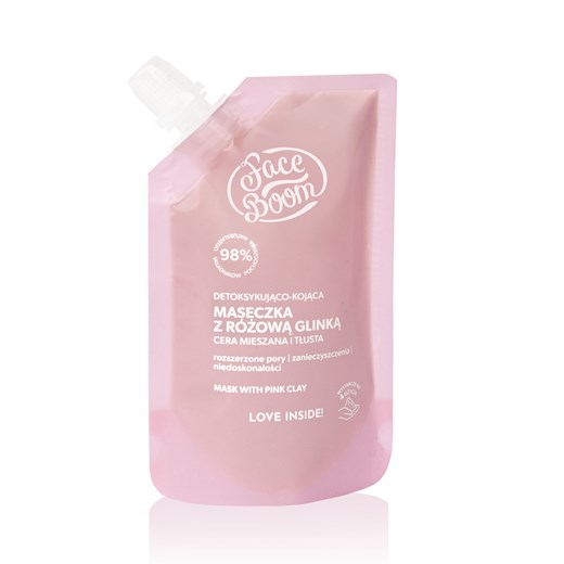 Detoksykująco-kojąca maseczka z różową glinką oczyszczająca kompanka House of Beauty Brands -  bielenda.com
