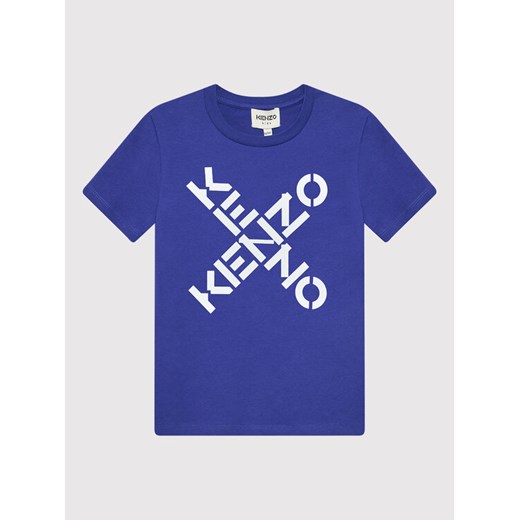 Kenzo Kids T-Shirt K25626 Niebieski Regular Fit Kenzo Kids 10Y okazja MODIVO