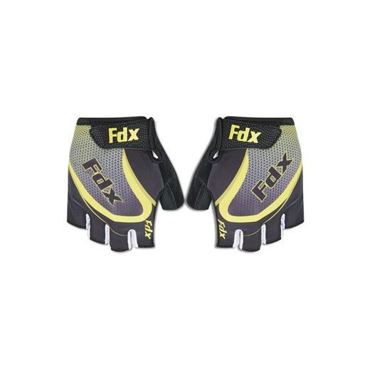 FDX Rękawiczki Męskie Speed Race Gel Foam Gloves 1010_01 Czarny Fdx M okazyjna cena MODIVO