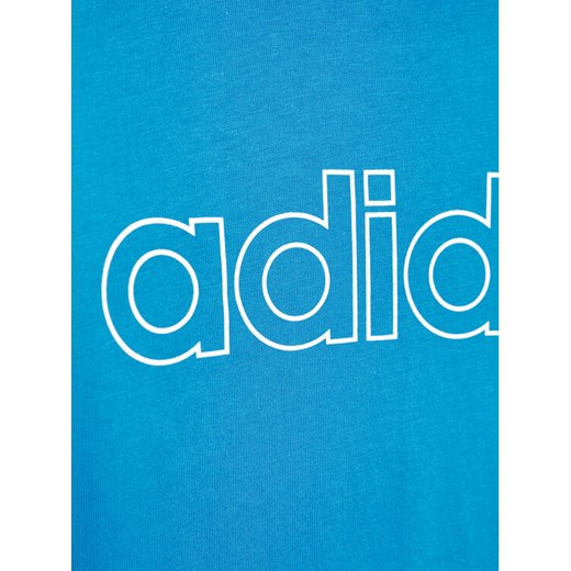 adidas T-Shirt B Lin HD5970 Niebieski Regular Fit 9_10Y MODIVO