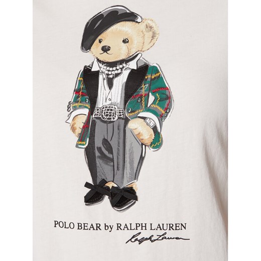 Polo Ralph Lauren T-Shirt 211882288001 Biały Regular Fit Polo Ralph Lauren L okazja MODIVO