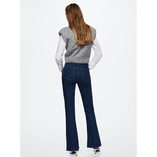 Mango Jeansy Valen 37057719 Granatowy Flare Fit Mango 40 promocja MODIVO