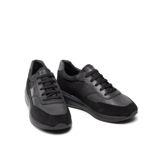 Geox Sneakersy U Dennie A U150GA 022CL C9999 Czarny Geox 40 promocyjna cena MODIVO