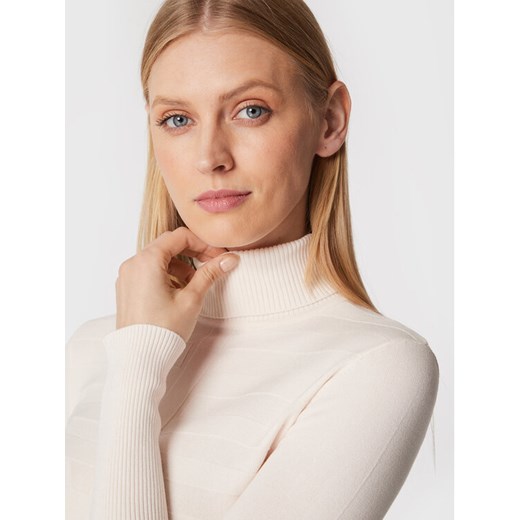 Morgan Golf 132-MENTOS.M Biały Slim Fit Morgan L MODIVO wyprzedaż