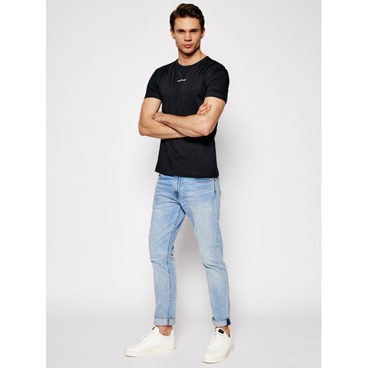 Calvin Klein Jeans T-Shirt J30J318067 Czarny Slim Fit XL MODIVO wyprzedaż