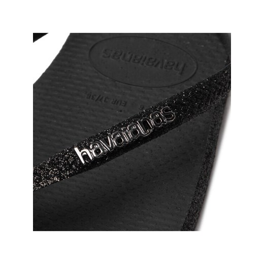 Havaianas Japonki Slim Sparkle Me 41460930090 Czarny Havaianas 35_36 MODIVO