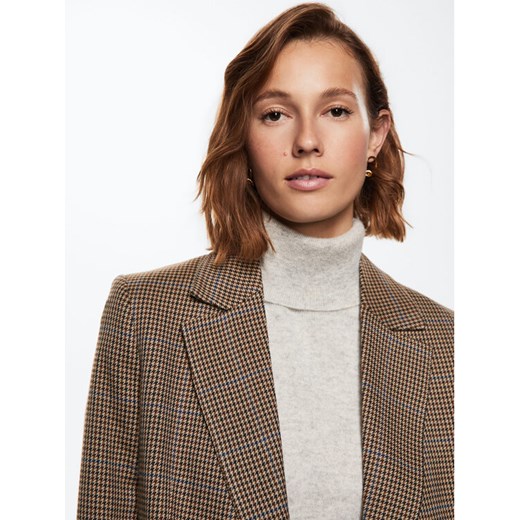 Mango Żakiet Carla 37027752 Brązowy Regular Fit Mango XXS MODIVO wyprzedaż