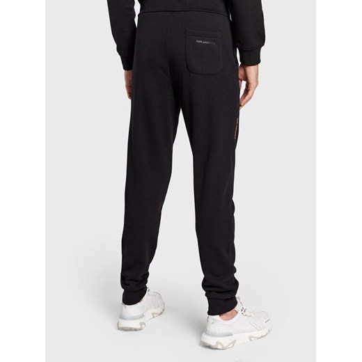 KARL LAGERFELD Spodnie dresowe 705427 524910 Czarny Regular Fit Karl Lagerfeld XXL promocja MODIVO