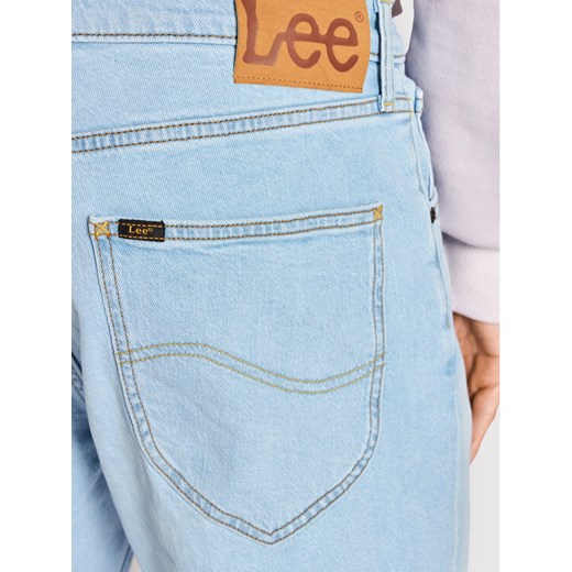 Lee Szorty jeansowe Asher L70UOWJU Niebieski Regular Fit Lee 29 promocja MODIVO
