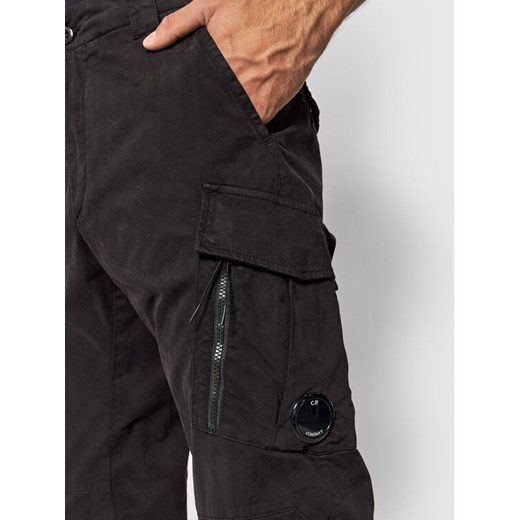C.P. Company Spodnie materiałowe Cargo 11CMPA226A 005529G Czarny Ergonomic Fit 54 MODIVO promocja