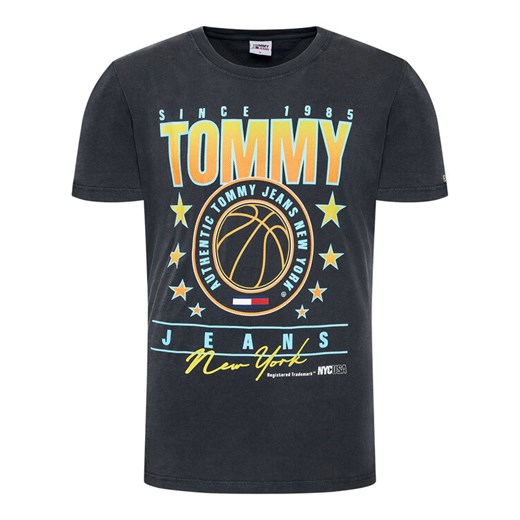 Tommy Jeans T-Shirt Tjm Photoprint Tee 3 DM0DM10242 Czarny Regular Fit Tommy Jeans S okazja MODIVO