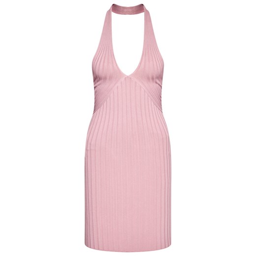 Guess Sukienka dzianinowa W1GK83 Z2U00 Różowy Slim Fit Guess XL okazyjna cena MODIVO