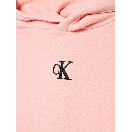 Calvin Klein Jeans Sukienka codzienna Micro Logo IG0IG00914 Różowy Regular Fit 6Y promocja MODIVO