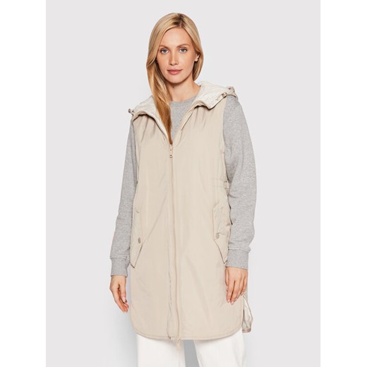 Weekend Max Mara Kamizelka Vino 52960229 Beżowy Regular Fit 38 wyprzedaż MODIVO