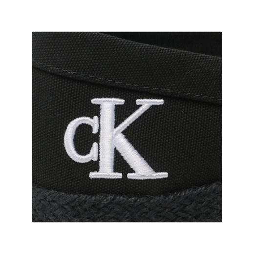 Calvin Klein Jeans Espadryle Espadrille YM0YM00405 Czarny 40 promocja MODIVO