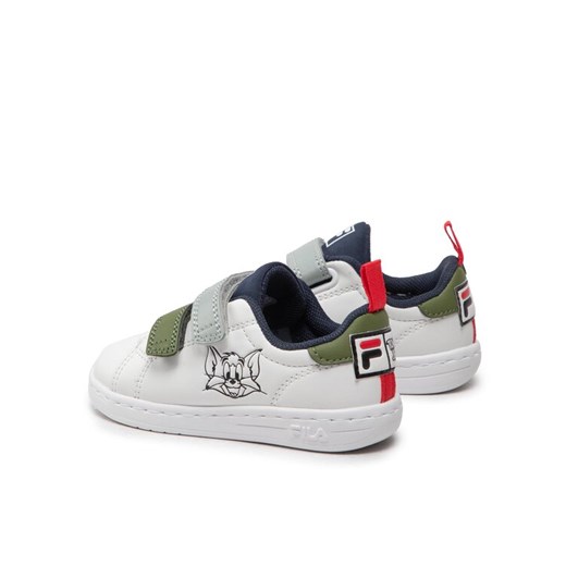 Fila Sneakersy Wb Crosscourt 2 Nt Velcro Tdl FFK0095.13172 Biały Fila 27 wyprzedaż MODIVO