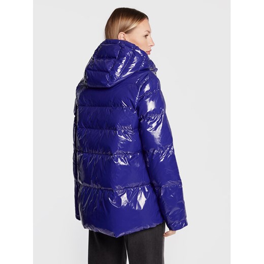 Pinko Kurtka puchowa Eleodoro 3 1G17XF A00N Niebieski Regular Fit Pinko 38 promocyjna cena MODIVO