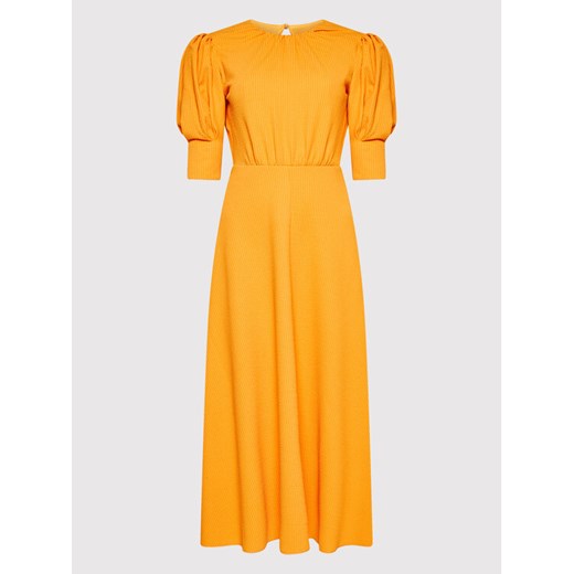 ROTATE Sukienka codzienna Lavine RT1196 Pomarańczowy Regular Fit Rotate 36 promocja MODIVO