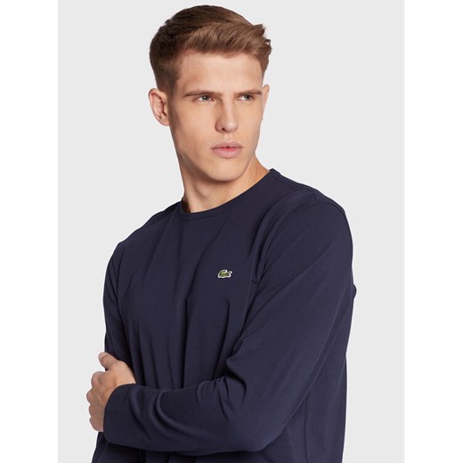 Lacoste Longsleeve TH0990 Granatowy Regular Fit Lacoste 3 wyprzedaż MODIVO