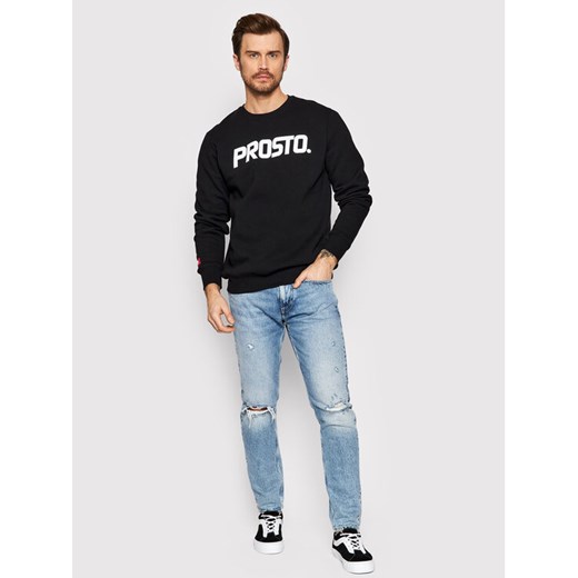 PROSTO. Bluza KLASYK Classico 1082 Czarny Regular Fit Prosto. XL wyprzedaż MODIVO