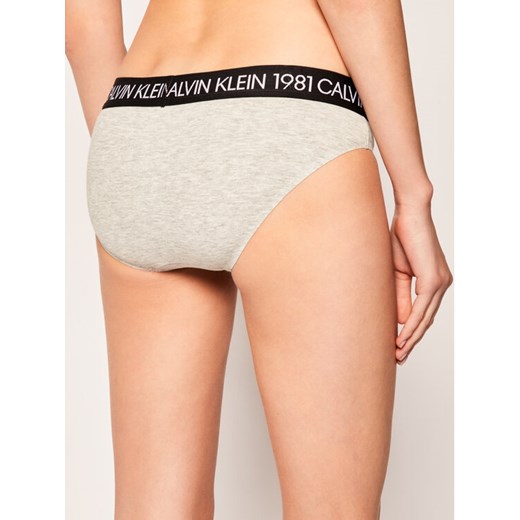 Calvin Klein Underwear Figi klasyczne 000QF5449E Szary Calvin Klein Underwear XS promocja MODIVO