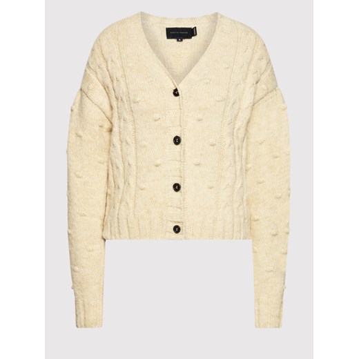 Birgitte Herskind Kardigan Ellinor 4141805 Żółty Slim Fit Birgitte Herskind L MODIVO okazyjna cena
