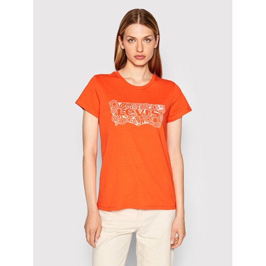 Levi's® T-Shirt 17369-1799 Pomarańczowy Regular Fit L MODIVO okazyjna cena