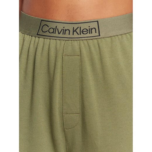 Calvin Klein Underwear Spodnie dresowe 000QS6802E Zielony Regular Fit Calvin Klein Underwear XS promocyjna cena MODIVO