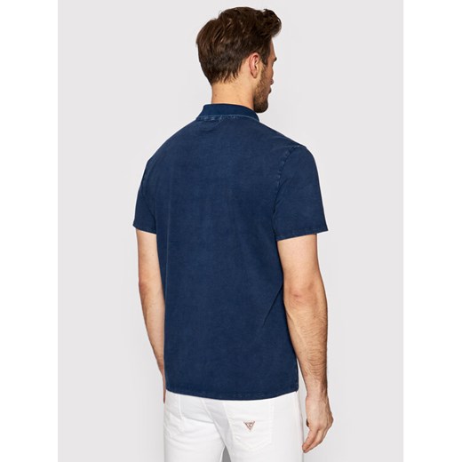Guess Polo Eli M2GP29 K9Y10 Granatowy Regular Fit Guess M okazja MODIVO
