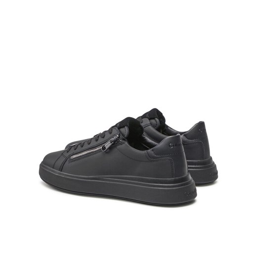 Calvin Klein Sneakersy Low Top Lace Up Zip HM0HM00746 Czarny Calvin Klein 44 wyprzedaż MODIVO