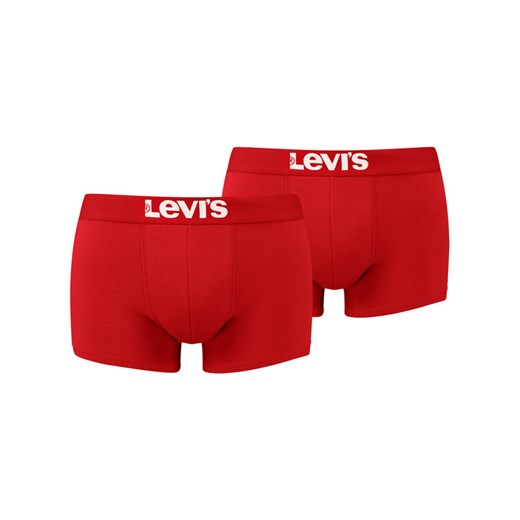 Levi's® Komplet 2 par bokserek Solid Basic 905002001 Czerwony S MODIVO