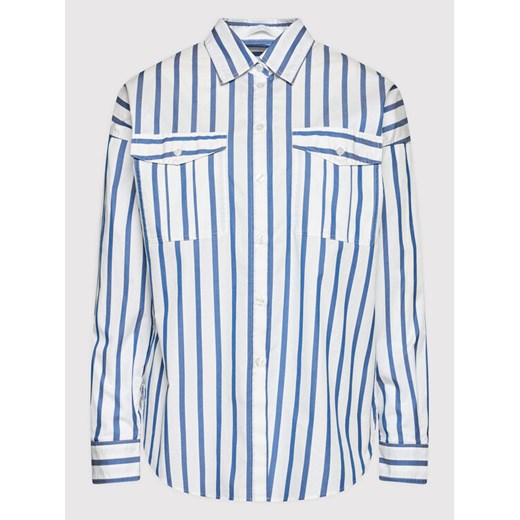 Boss Koszula C_Beruno 50448821 Niebieski Oversize 38 promocyjna cena MODIVO