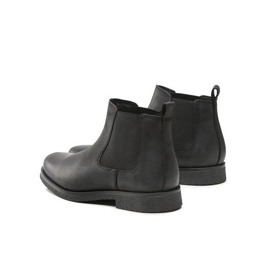 Geox Sztyblety U Claudio A. U2658A 000CL C9999 Czarny Geox 46 okazyjna cena MODIVO