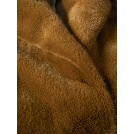 Mango Futro Chilly 37018253 Brązowy Relaxed Fit Mango M wyprzedaż MODIVO