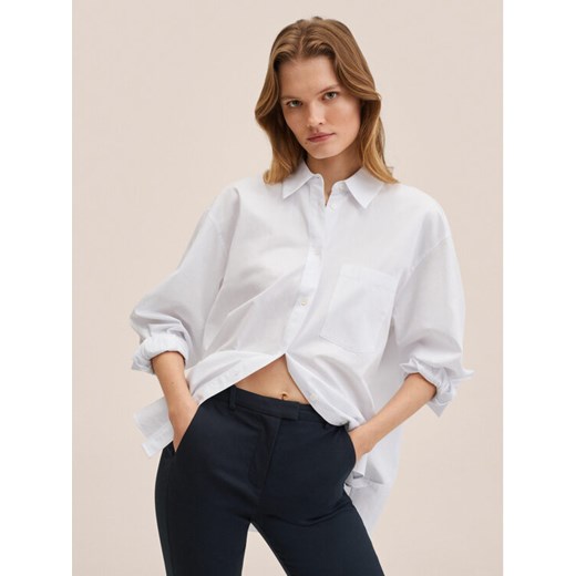 Mango Chinosy Cola 27003268 Granatowy Skinny Fit Mango 42 MODIVO