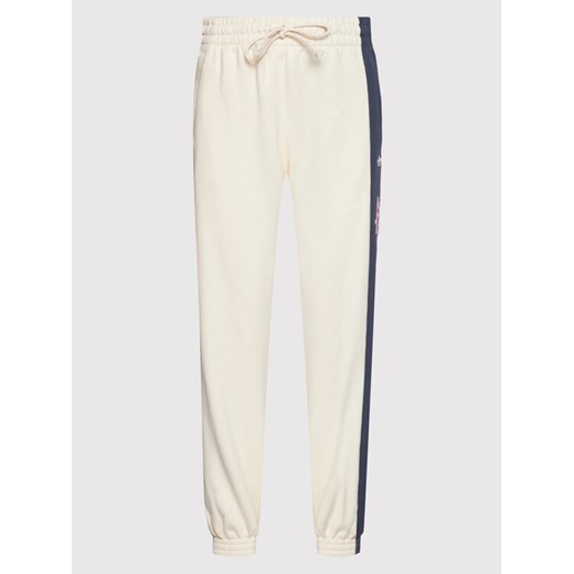 adidas Spodnie dresowe Modern B-Ball HD9779 Beżowy Loose Fit 38 wyprzedaż MODIVO