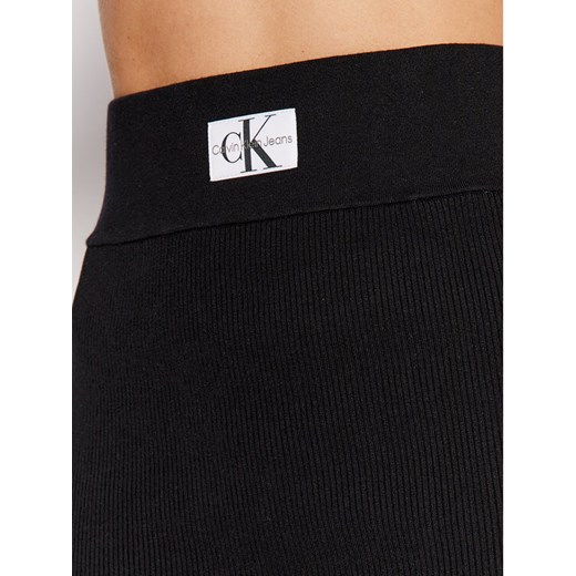 Calvin Klein Jeans Spódnica ołówkowa J20J218949 Czarny Slim Fit XS okazyjna cena MODIVO