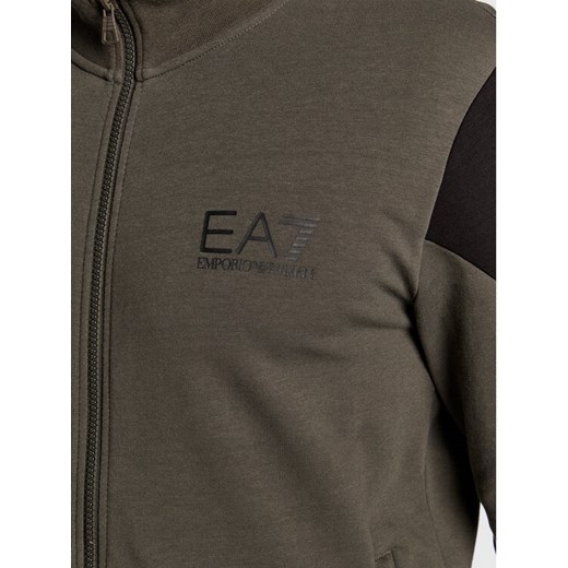 EA7 Emporio Armani Bluza 6LPM01 PJ9FZ Khaki Regular Fit XXL wyprzedaż MODIVO