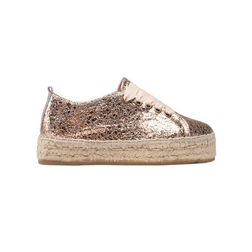 Manebi Espadryle Sneakers D G 0.4 E0 Złoty Manebi 36 wyprzedaż MODIVO