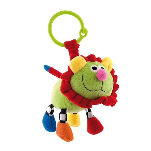 Welurowa zabawka dźwiękowa „Zwariowane zwierzątka” maluszeksklep-pl zielony dziecięce