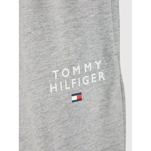 Tommy Hilfiger Spodnie dresowe Flag KB0KB06911 M Szary Slim Fit Tommy Hilfiger 6Y promocja MODIVO