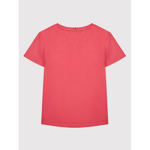 Tommy Hilfiger T-Shirt Script Print KG0KG06301 D Różowy Regular Fit Tommy Hilfiger 16Y MODIVO promocyjna cena