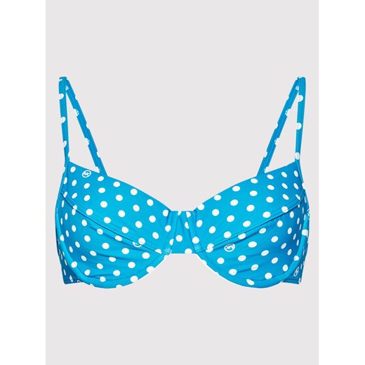 MICHAEL Michael Kors Góra od bikini MM8C618 Niebieski Michael Michael Kors XS okazja MODIVO