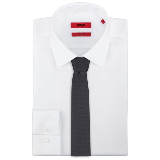 Hugo Krawat Tie Cm 6 50447343 Czarny OS promocyjna cena MODIVO
